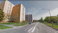 Gettingova ulica v Bratislave - Petržalke